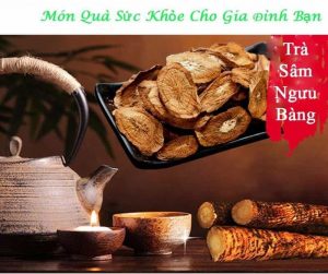 Trà Ngưu bàng khô